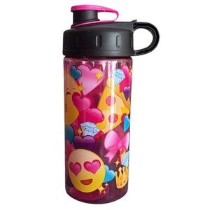 Cool Gear kids girls water bottle emoji pizza 16oz